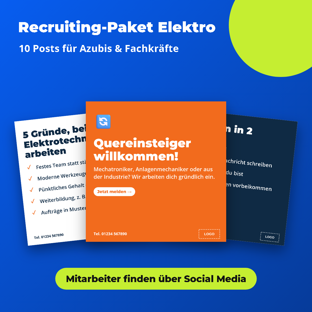Vorschau: Recruiting-Paket Elektro: Azubis & Fachkräfte